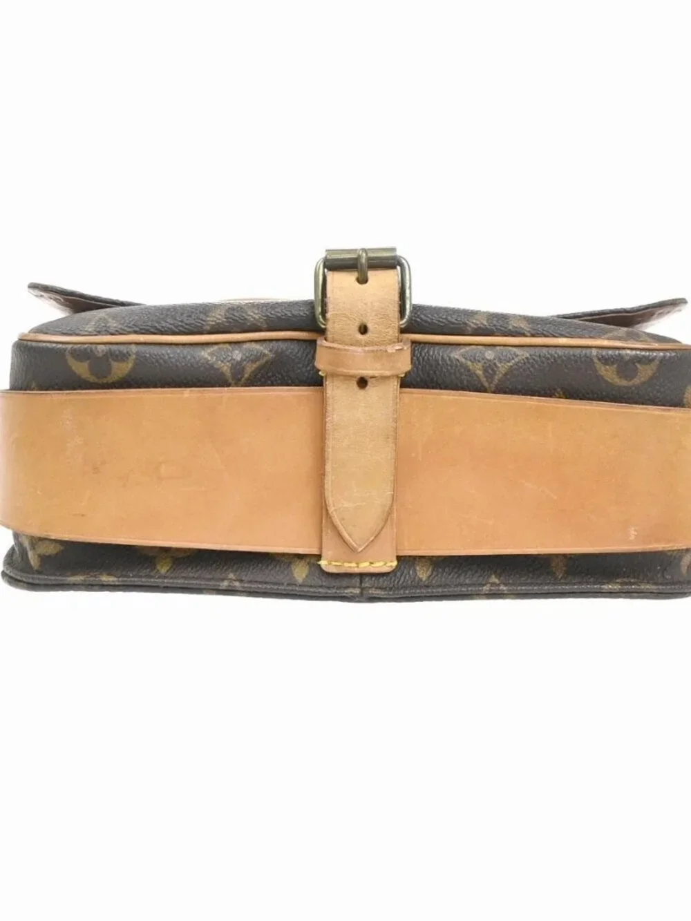 LOUIS VUITTON Cartouchiere MM Shoulder Bag Monogram Leather Brown M51253 83KC660 - Picture 6 of 16